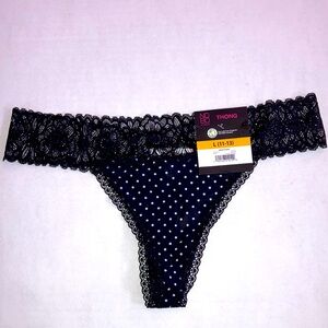 NWT size Large 11 13 Thong underwear panty FREE w/ lot purchase!